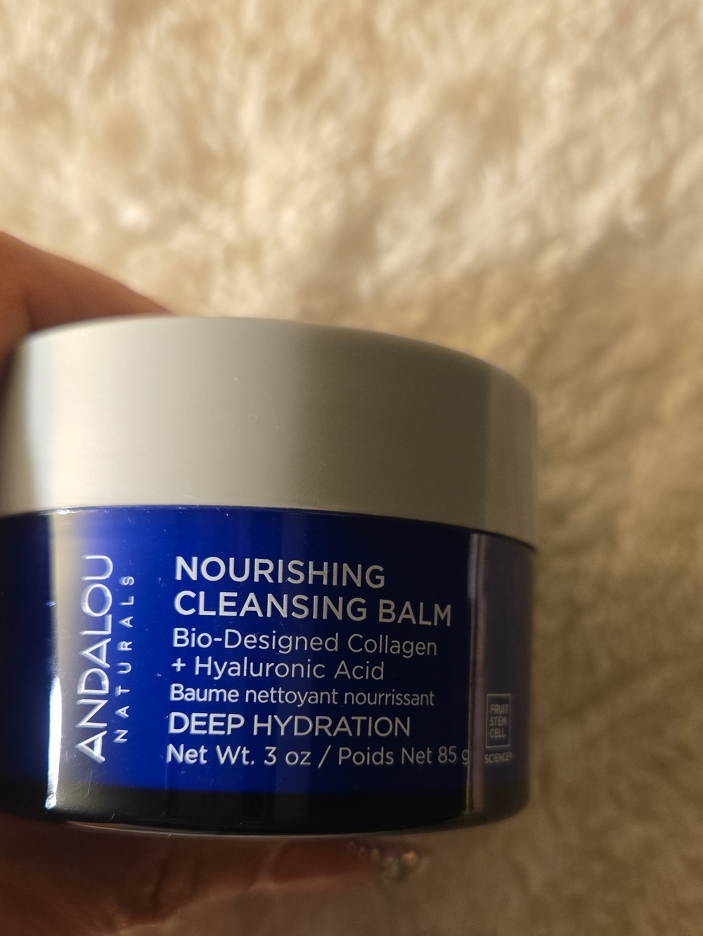 Andalou Nourishing Cleansing Balm - Deep Hydration (Blue)
